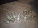 mini vaasjes, Huis en Inrichting, Woonaccessoires | Vazen, Overige kleuren, Ophalen of Verzenden, Minder dan 50 cm, Glas