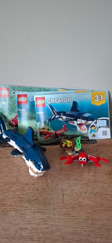  LEGO 31088 Creator 3in1 set Diepzeewezen beschikbaar voor biedingen