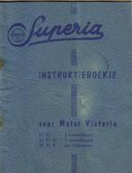 Superia Victoria M51 handleiding bromfiets (4506z), Fietsen en Brommers, Gebruikt, Ophalen of Verzenden