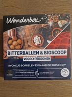 Cadeaubon: Bitterballen & bioscoop voor 2 personen, Tickets en Kaartjes, Twee personen, Cadeaubon