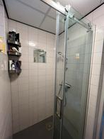 Douchewand badkamer, Doe-het-zelf en Verbouw, Sanitair, Ophalen, Zo goed als nieuw, Rvs, Douche