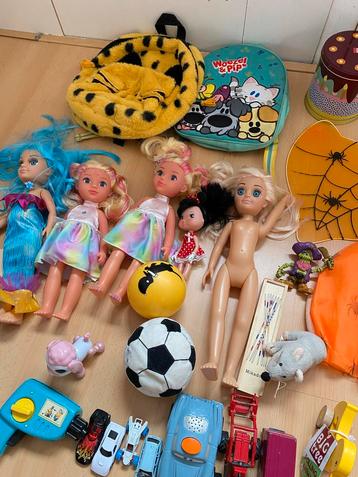 Groot Speelgoed Pakket - Poppen, Auto's, Blokken! beschikbaar voor biedingen