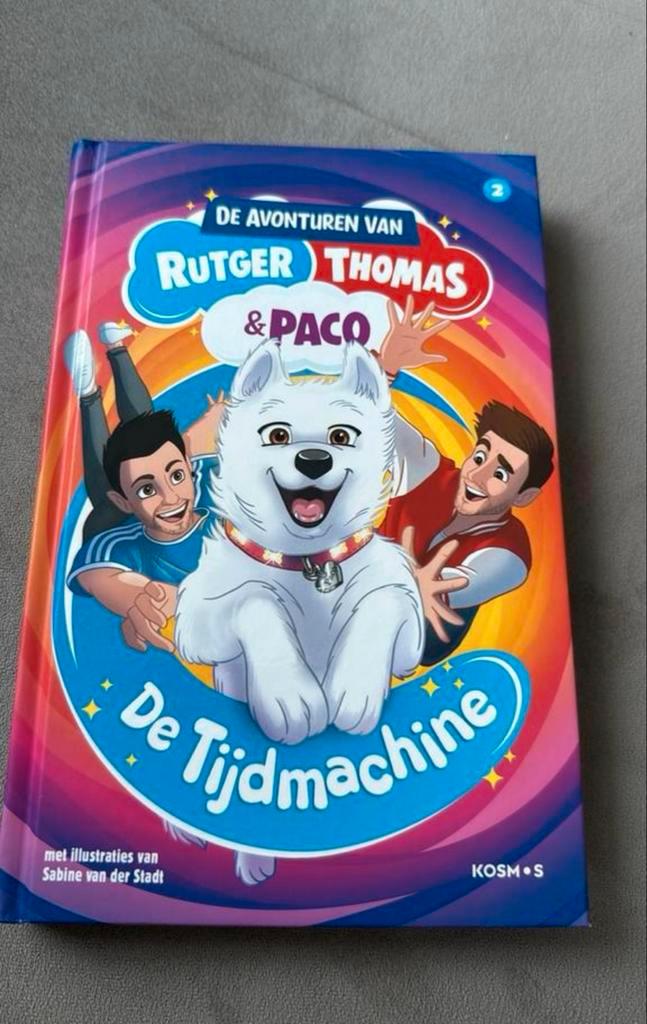 Rutger, Thomas & Paco - De Tijdmachine (Nieuw), Boeken, Kinderboeken | Jeugd | onder 10 jaar, Nieuw, Fictie algemeen, Ophalen of Verzenden