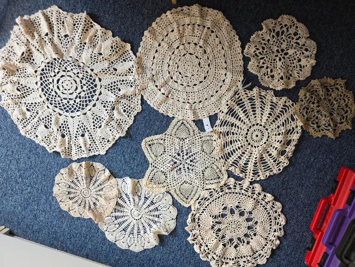 Diverse gehaakte kleedjes (60 stuks), Hobby en Vrije tijd, Breien en Haken, Nieuw, Haken, Overige typen, Ophalen