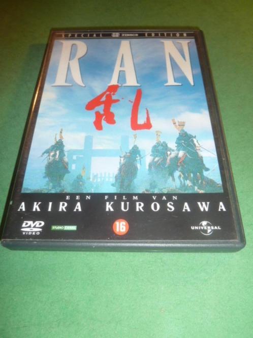 Ran    Akira Kurosawa   Dubbel-dvd, Cd's en Dvd's, Dvd's | Filmhuis, Zo goed als nieuw, Azië, Alle leeftijden, Ophalen of Verzenden