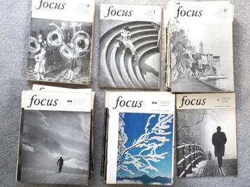 Foto tijdschrift Focus, jaargangen '55 t/m '59 beschikbaar voor biedingen