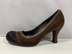 Cindarella, maat 39. Elegante bruin suède pumps., Bruin, Verzenden, Schoenen met hoge hakken, Cindarella