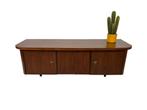 Vintage dressoir lowboard tv meubel jaren 60 design, Ophalen, Gebruikt, 150 tot 200 cm, Vintage dressoir