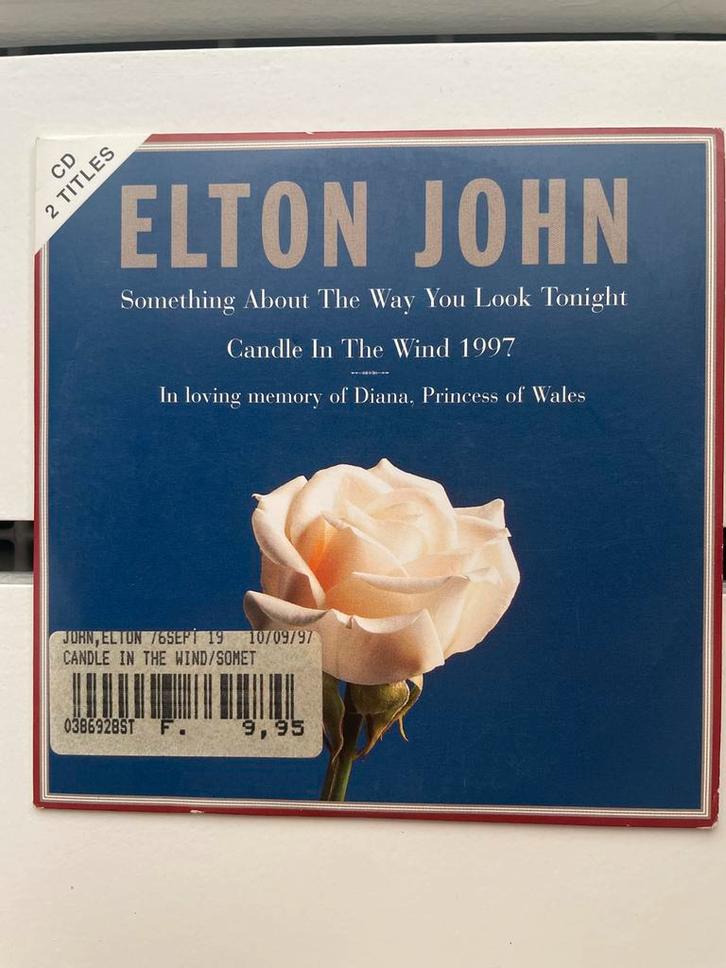 Elton John CD - Candle in the Wind 1997, Cd's en Dvd's, Cd's | Pop, Gebruikt, 1980 tot 2000, Ophalen of Verzenden