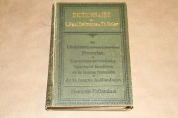 Antiek woordenboek Frans-Nederlands 1892 beschikbaar voor biedingen