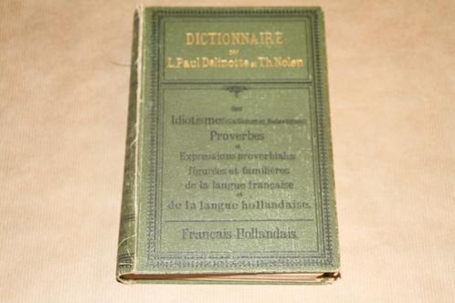 Antiek woordenboek Frans-Nederlands 1892, Antiek en Kunst, Antiek | Boeken en Bijbels, Ophalen of Verzenden