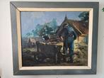 Leo Franssen Roermond 1935 schilderij (Pieter Scheen), Antiek en Kunst, Kunst | Schilderijen | Klassiek, Ophalen of Verzenden