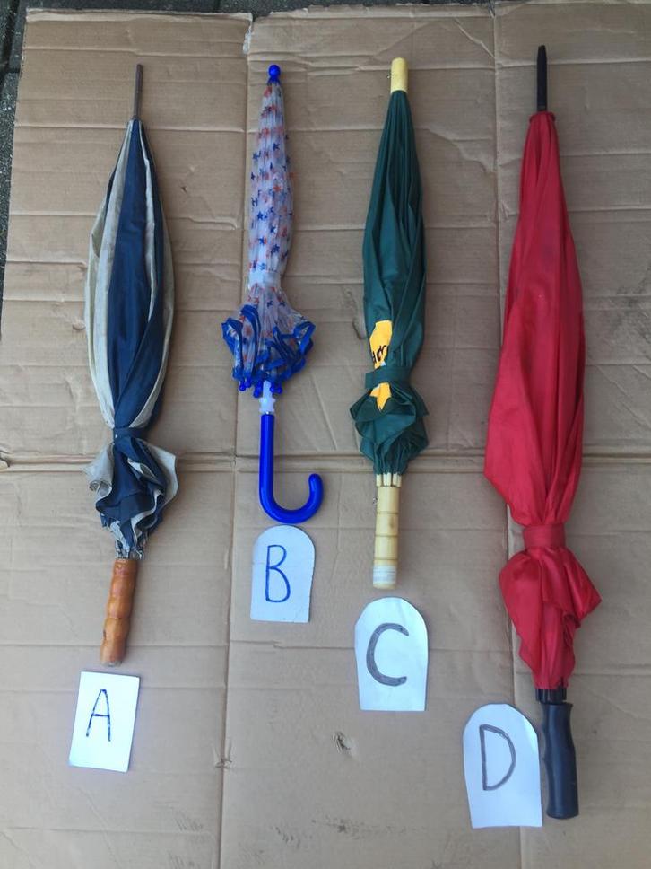 Diverse paraplu, Sieraden, Tassen en Uiterlijk, Paraplu's, Zo goed als nieuw, Ophalen of Verzenden