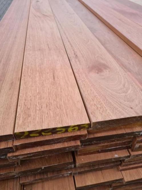 GROTE PARTIJ HARDHOUT GEVELBEKLEDING PRACHTIGE A-KWALITEIT, Tuin en Terras, Palen, Balken en Planken, Nieuw, Planken, 250 cm of meer