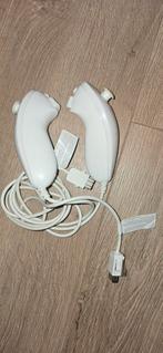 2x Nintendo Wii Nunchuk Controllers, Spelcomputers en Games, Ophalen of Verzenden