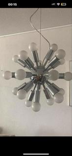 Retro Sputnik Hanglamp, Ophalen of Verzenden, Zo goed als nieuw, Metaal, 50 tot 75 cm