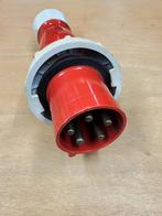 Krachtstekker 63A 5 polig IP67 CEE Mennekes, Ophalen of Verzenden, Zo goed als nieuw, Stekker