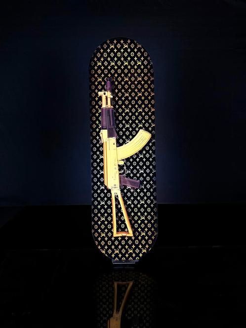 LV AK Plexiglass skateboard Artwork, Antiek en Kunst, Kunst | Schilderijen | Modern, Ophalen of Verzenden