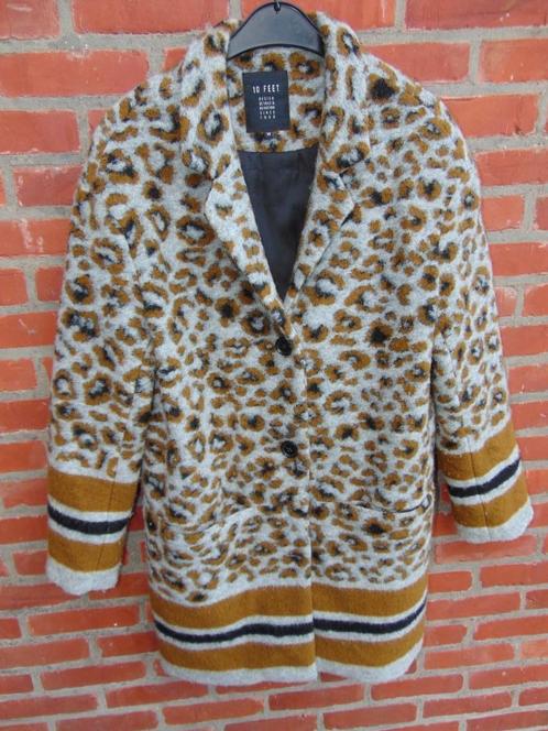 Jas met wol in nette staat, Kleding | Dames, Jassen | Winter, Gedragen, Maat 38/40 (M), Ophalen of Verzenden