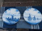 Delfstblauwe wandborden, Ophalen