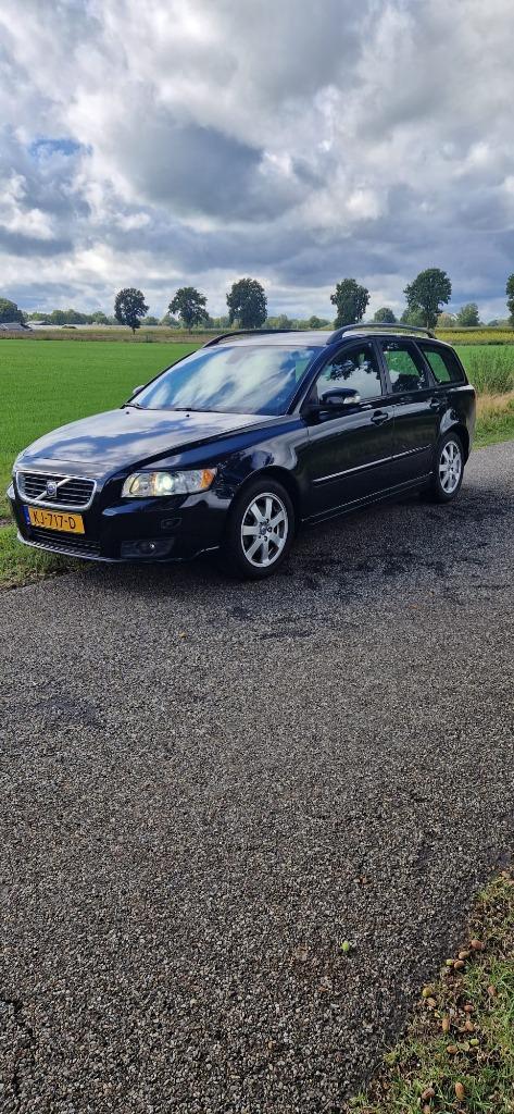 V50 1.8F Edition I 2009 Zwart + winterset, Auto's, Volvo, Particulier, V50, ABS, Airbags, Airconditioning, Boordcomputer, Centrale vergrendeling
