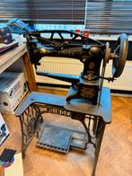 Leer naaimachine singer, Antiek en Kunst, Antiek | Naaimachines, Ophalen