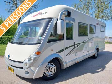 Luxe Carthago Chic C-Line I 4.8 met 21.000km NAP, dubbel tv! beschikbaar voor biedingen