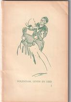 boekje Volendam, Leven en Lied. 1969, Boeken, Verzenden, 20e eeuw of later, Gelezen