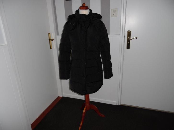 Mooie winterjas Rino en Pelle maat 42, Kleding | Dames, Jassen | Winter, Zo goed als nieuw, Maat 42/44 (L), Zwart, Ophalen of Verzenden