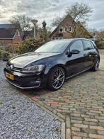 Volkswagen Golf 1.4 TSI 103KW DSG 2014 Zwart, Auto's, 65 €/maand, Zwart, 4 cilinders, Leder en Stof