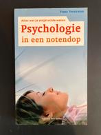 F. Verstraten - Psychologie in een notendop, Ophalen of Verzenden, F. Verstraten, Ontwikkelingspsychologie, Zo goed als nieuw