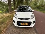 Kia Picanto 1.0 Cvvt 5-DRS 2016 Wit, Auto's, Stof, Zwart, 4 stoelen, Origineel Nederlands