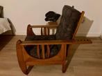 Rookstoel vintage jaren ‘’60 / 70, mooi design, Antiek en Kunst, Antiek | Meubels | Stoelen en Banken, Ophalen