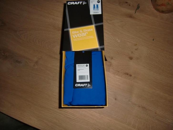Nieuw thermo schaats/fiets/hardloop pak maat XXL Craft, Kleding | Heren, Sportkleding, Nieuw, Overige typen, Blauw, Ophalen of Verzenden