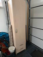 Houten Kast met Deur en Lades, Huis en Inrichting, Kasten | Kledingkasten, Ophalen, Minder dan 50 cm, Gebruikt, Met lade(s)