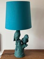 Blauwe bohemian style schemerlamp, Huis en Inrichting, Woonaccessoires | Vazen, Ophalen, Kunststof, 50 tot 75 cm, Blauw