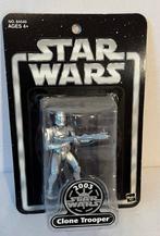 Star Wars 2003 silver clone trooper, Verzamelen, Star Wars, Ophalen of Verzenden, Actiefiguurtje