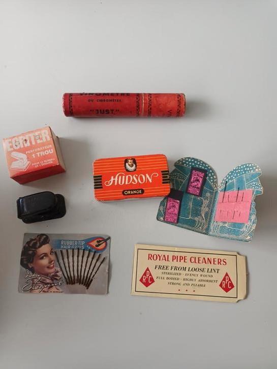Vintage Verpakkingen, Antiek en Kunst, Antiek | Overige Antiek, Ophalen of Verzenden