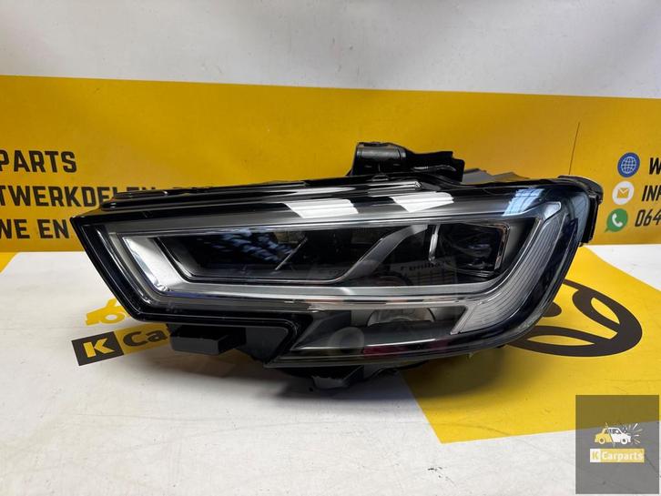 Koplamp Audi A3 8V Facelift Voll LED Links 16-20 8V0941033C, Auto-onderdelen, Verlichting, Audi, Gebruikt, Ophalen of Verzenden
