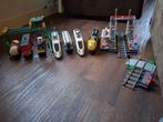 LEGO treinen met rails en stationen., Ophalen, Gebruikt, Complete set, Lego