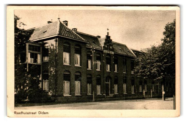 Didam, Raadhuisstraat, Verzamelen, Ansichtkaarten | Nederland, Ongelopen, Gelderland, 1920 tot 1940, Verzenden