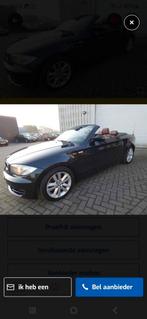 BMW 1-Serie 2.0 118I Cabrio 2009 Zwart, 1-Serie, Achterwielaandrijving, Cabriolet, 4 stoelen