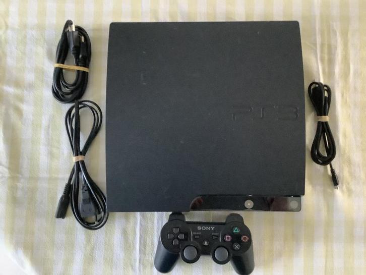 Ps3 console slim 250 gb compleet, Spelcomputers en Games, Spelcomputers | Sony PlayStation 3, Gebruikt, Slim, 250 GB, Met 1 controller