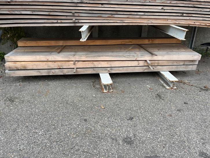 Vuren Balken 2.30m - 19.5x7.5cm, Tuin en Terras, Palen, Balken en Planken, Nieuw, Ophalen