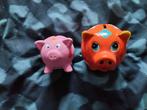 2 spaarvarkens bijna gratis, Ophalen, Zo goed als nieuw, Steen, Aardewerk of Keramiek, Dier