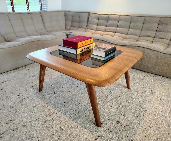 Chianti salontafel van Natuzzi - Italiaans design, Huis en Inrichting, Tafels | Salontafels, Minder dan 50 cm, 50 tot 100 cm, 100 tot 150 cm