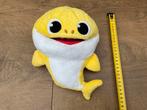 Zgan gele baby shark knuffel, opknaller. Geluid langzaam uit, Ophalen, Zo goed als nieuw, Overige typen