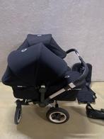 Bugaboo donkey duo zwart, Gebruikt, Verstelbare duwstang, Bugaboo, Ophalen of Verzenden
