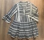 Devotion jurk wit/ beige zwart M= M/38 - L/40, Kleding | Dames, Jurken, Maat 38/40 (M), Verzenden, Wit, Devotion