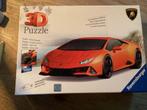 3D Puzzel - Lamborghini Huracan EVO, Ophalen of Verzenden, Meer dan 50 stukjes, Gebruikt, 6 jaar of ouder